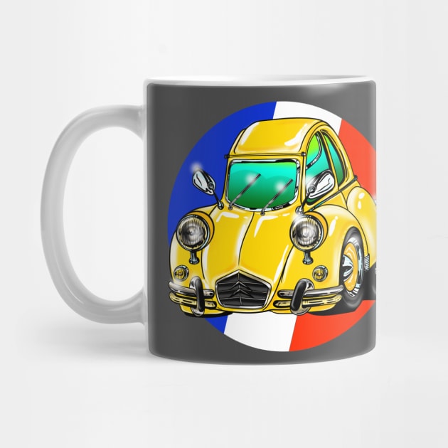 CITROEN 2 CV by KARMADESIGNER T-SHIRT SHOP